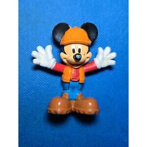 Disney Mickey Mouse Clubhouse 2012 Construction Worker 2.75" Tall Figure Mattel